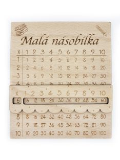Malá drevená násobilka