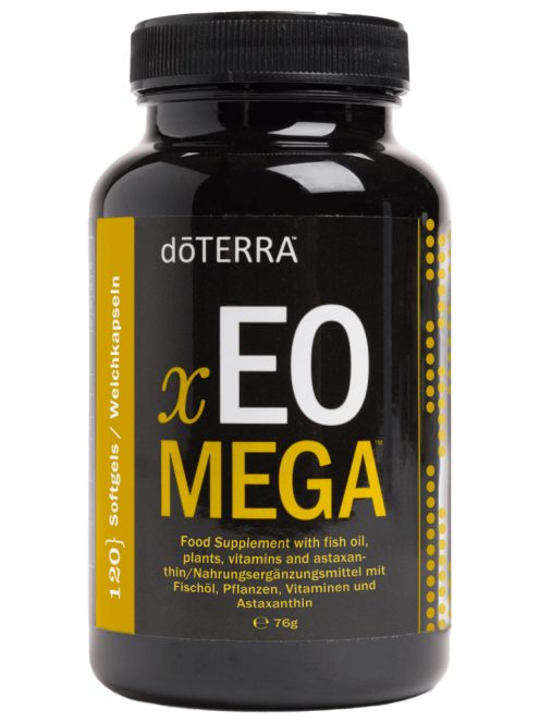 dōTERRA xEO Mega – Výživový doplnok s rybím olejom, rastlinami, vitamínmi a astaxantínom