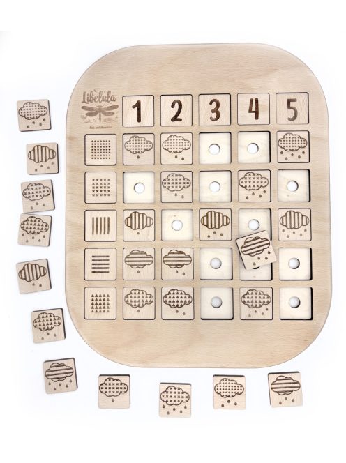 LOGIBOARD – Mraky & Počítanie 1‑5