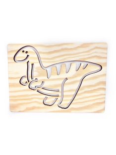 KresliSoMnou - Šablóna na kreslenie - Dinosauri - Eoraptor