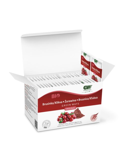 BIO Sušený prášok z plodov brusnice (kľukvy) 200 g