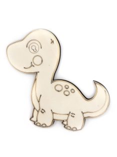 PaintMe - Drevená omaľovánka - Dino - Apatosaurus (baby)