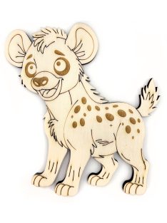 PaintMe - Drevená omaľovánka - Safari - Hyena škvrnitá