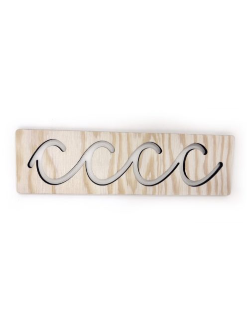 MIDI grafomotoricke šablóny (cca 20 cm) - Vlnky
