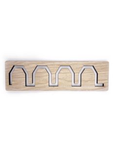 MIDI grafomotoricke šablóny (cca 20 cm) - Mostíky