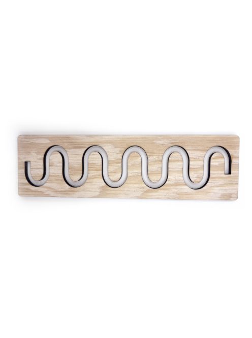 MIDI grafomotoricke šablóny (cca 20 cm) - Hady