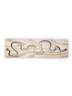 MIDI grafomotoricke šablóny (cca 20 cm) - Hadík kľukatý