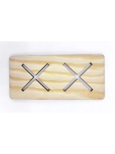 MINI grafomotoricke šablóny (cca 15 cm) - Krížiky