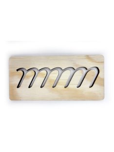 MINI grafomotoricke šablóny (cca 15 cm) - Ležaté slučky