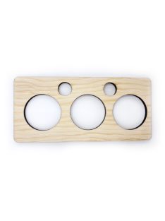MINI grafomotoricke šablóny (cca 15 cm) - Krúžky