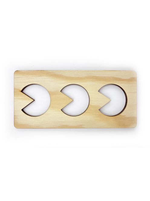 MINI grafomotoricke šablóny (cca 15 cm) - Pacman